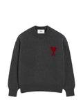 Grey Crew Neck Sweater 1