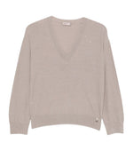 Purple  V Neck Sweater 1