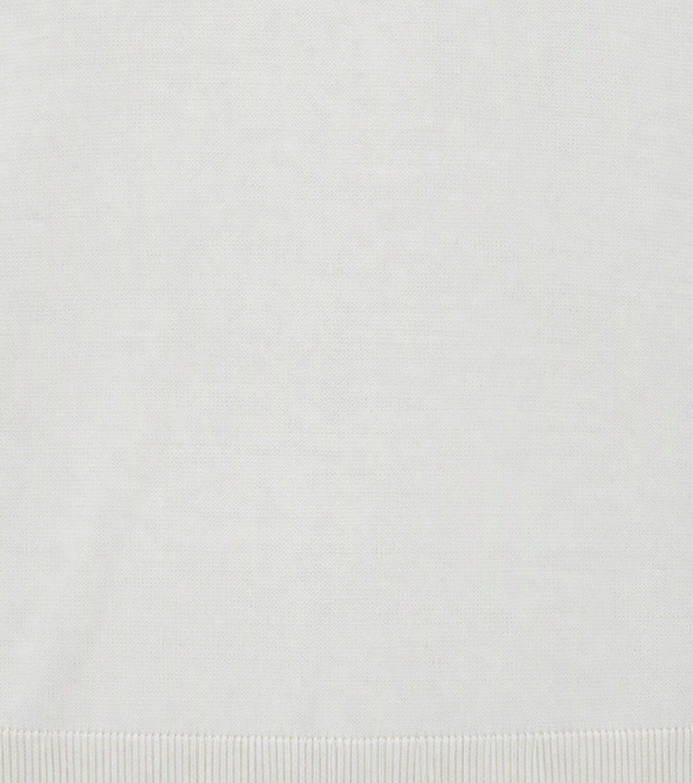 White Crew Neck Sweater 3