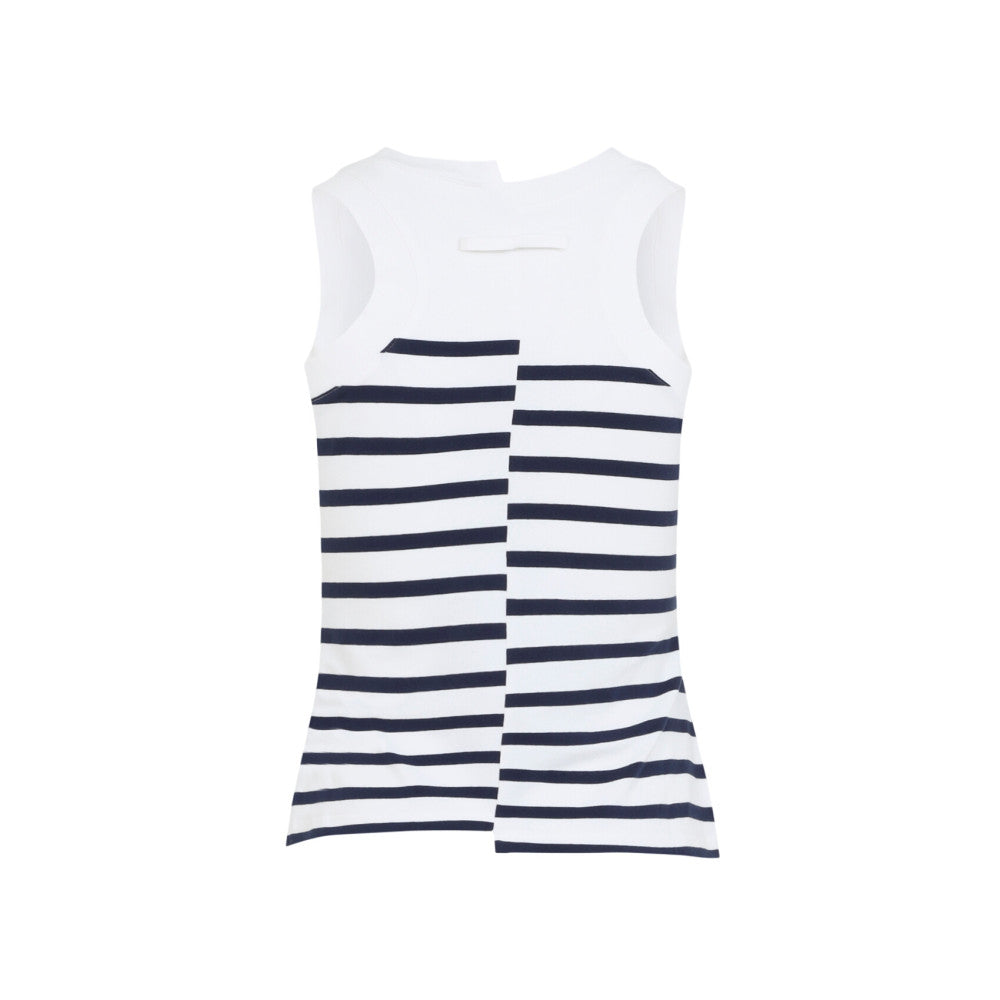 White Scoop Neck T-Shirt 2