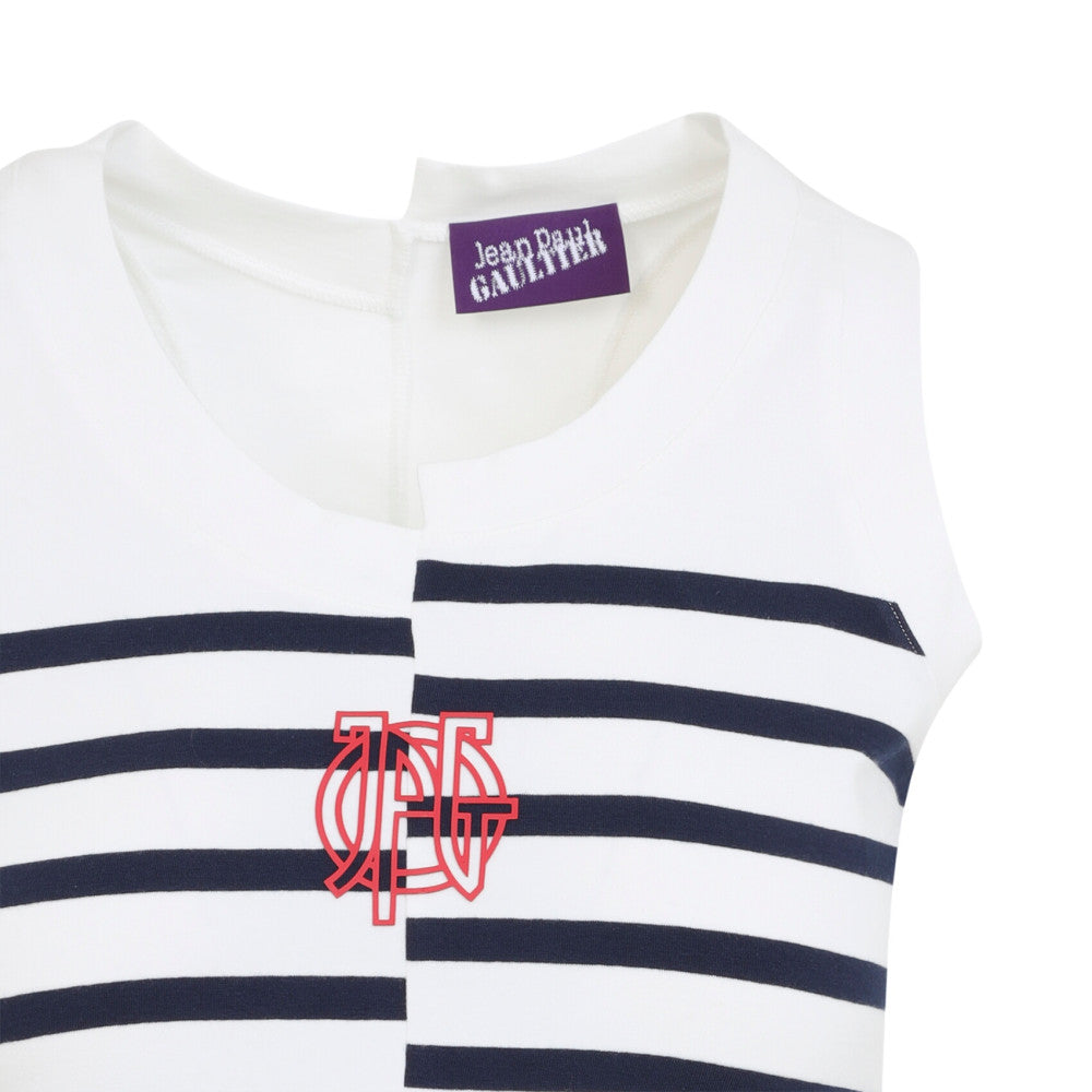 White Scoop Neck T-Shirt 3