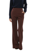 Maroon Flat Front Pants 1