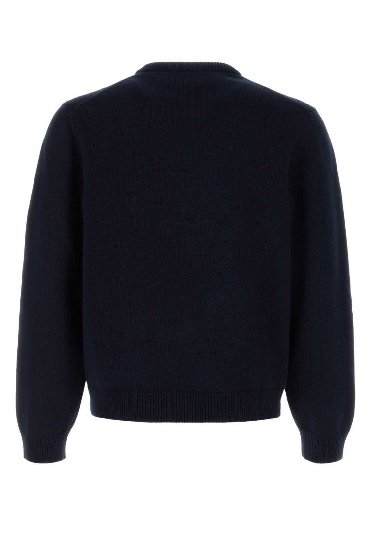 Dark Blue Wool Sweater 2