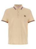 Beige VLogo Polo Shirt 1