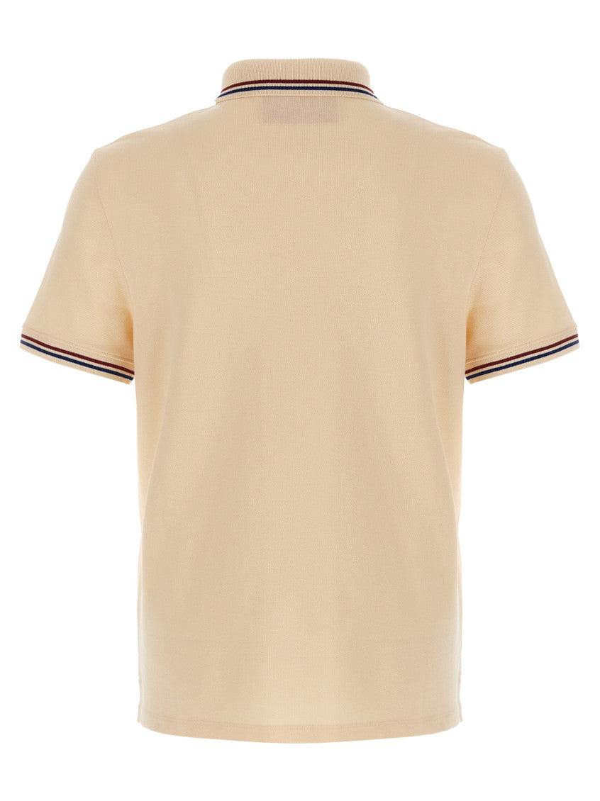 Beige VLogo Polo Shirt 2