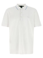 White Logo polo 1