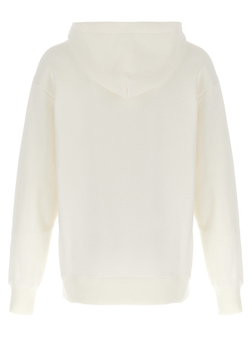 White Logo Hoodie 2