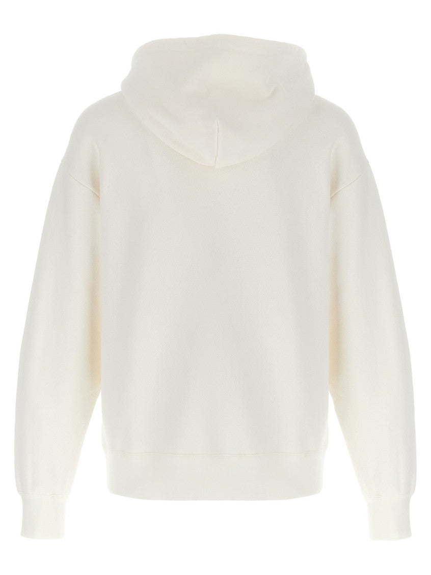 White Logo Hoodie 2