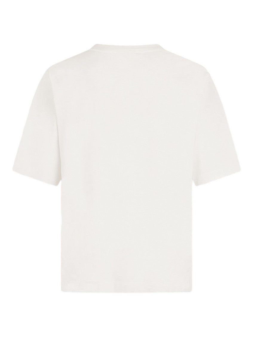 White Graphic Print T-Shirt 2