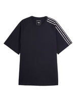 Black Crewneck Stripe T-Shirt 1