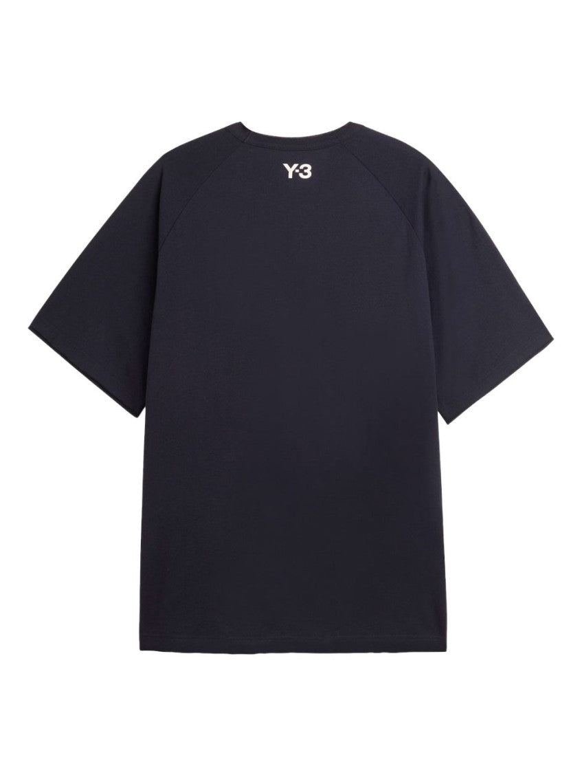 Black Crewneck Stripe T-Shirt 2