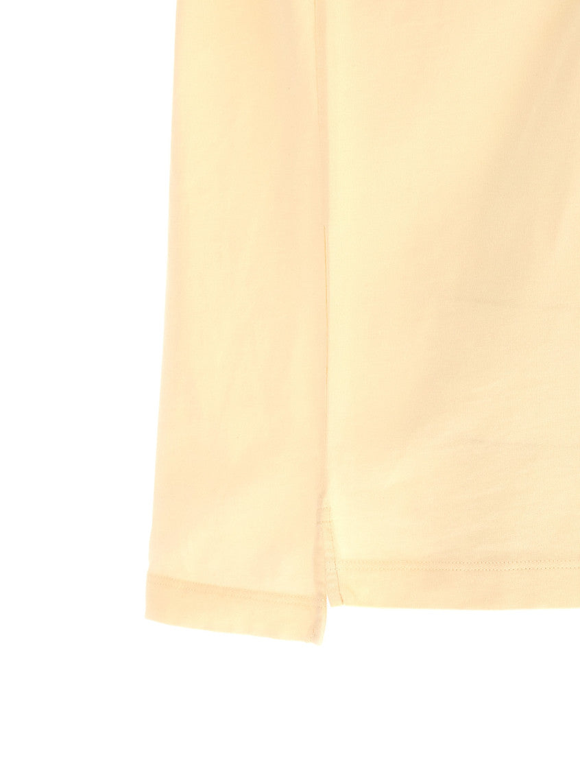 White Crewneck Printed T-Shirt 4