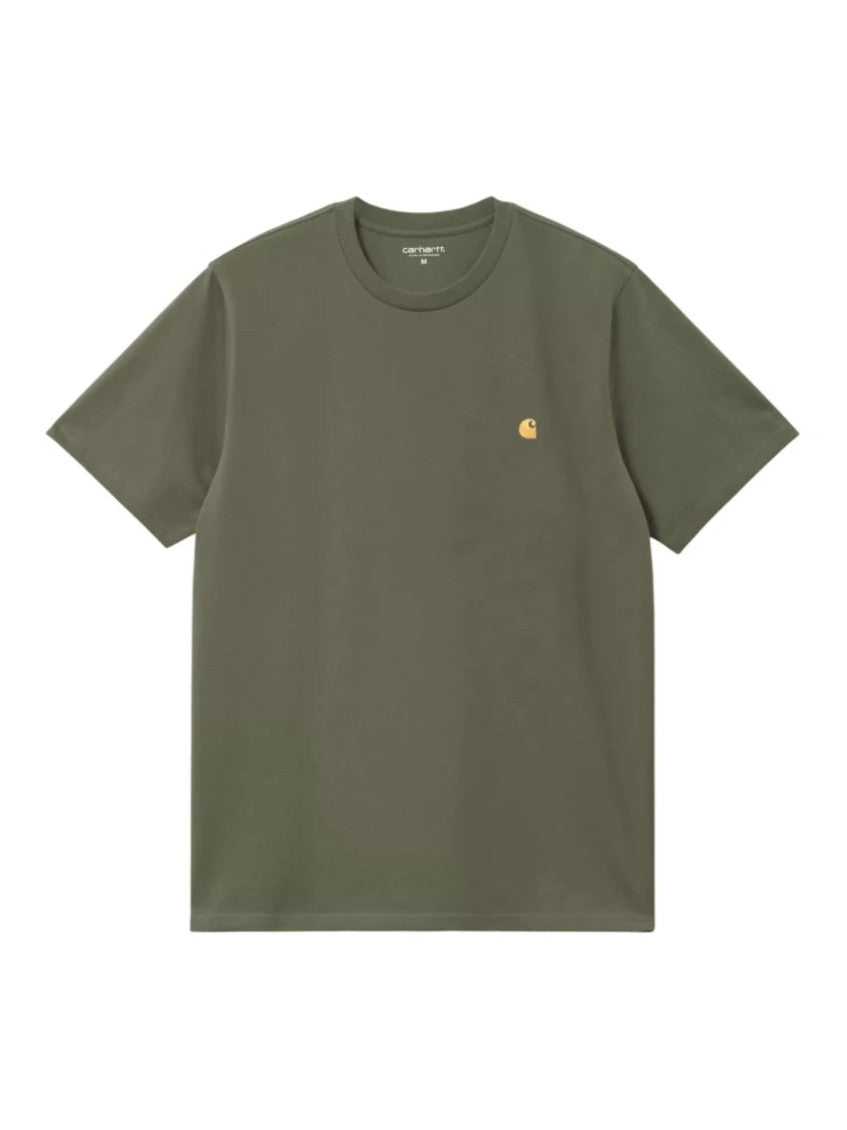 Green Crewneck Logo T-Shirt 1