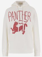 White Printed Hoodie 1