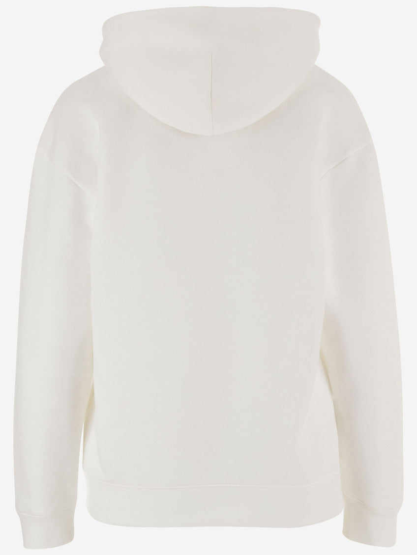 White Printed Hoodie 2