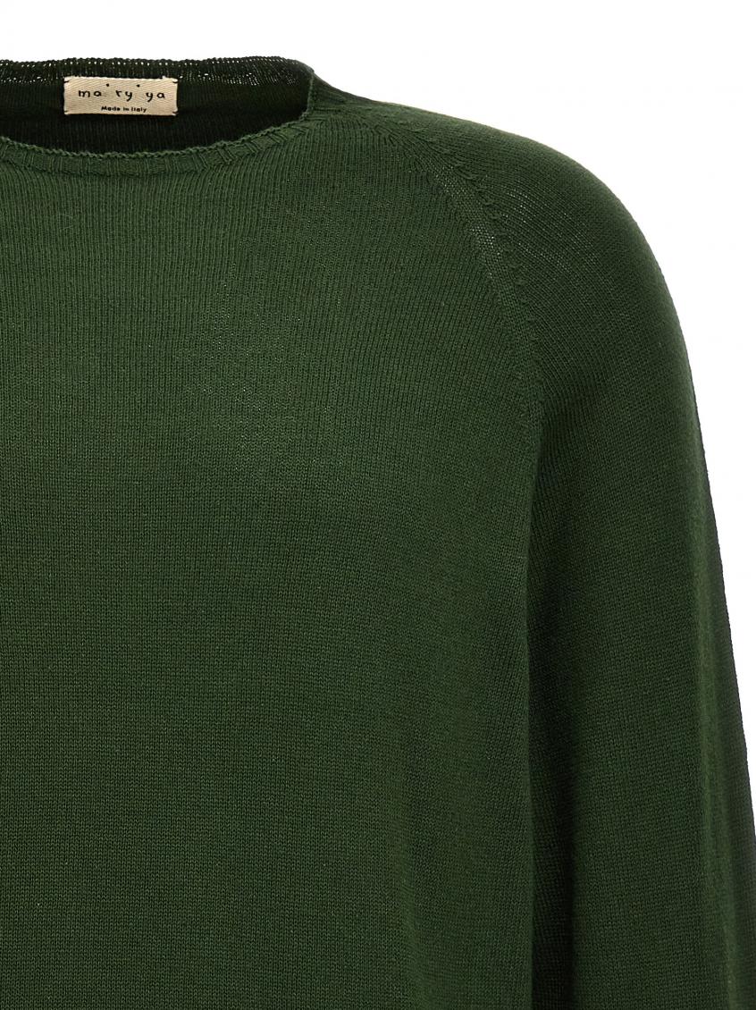 Green Crew-Neck Sweater 4