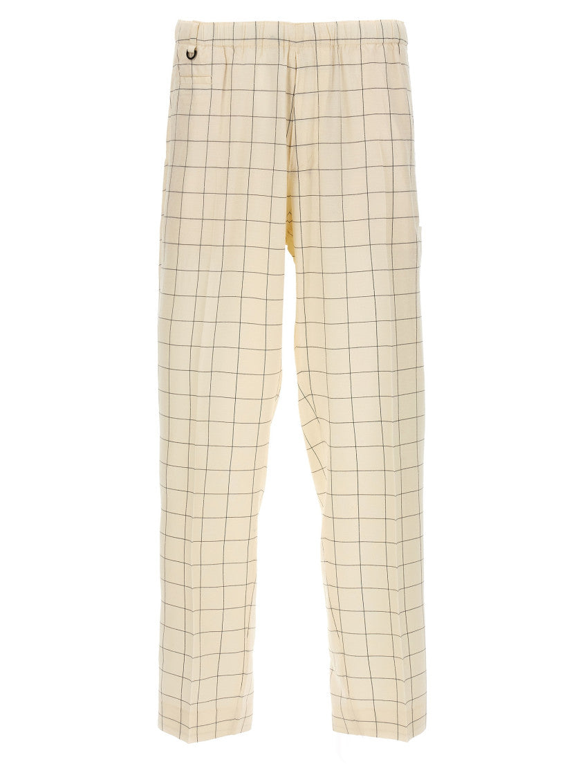 BlackWhite Checkered Pants 1