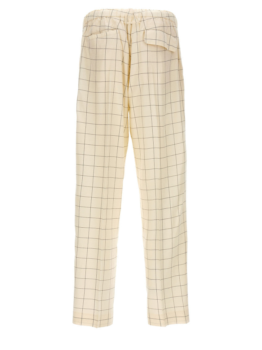 BlackWhite Checkered Pants 2