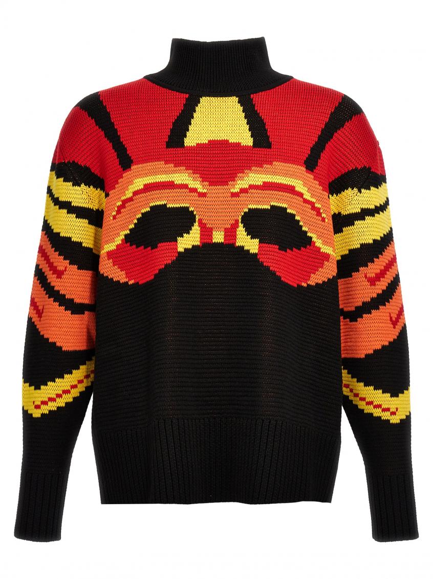 Multicolor Jacquard Sweater 1