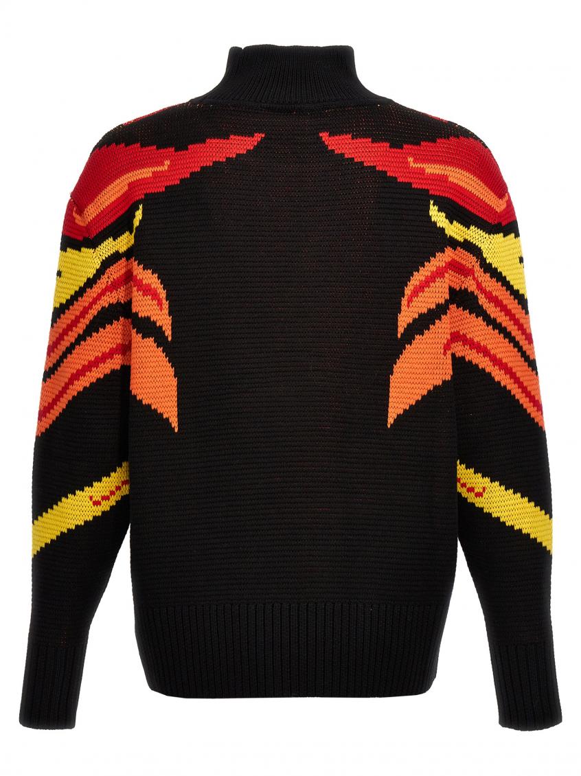 Multicolor Jacquard Sweater 3