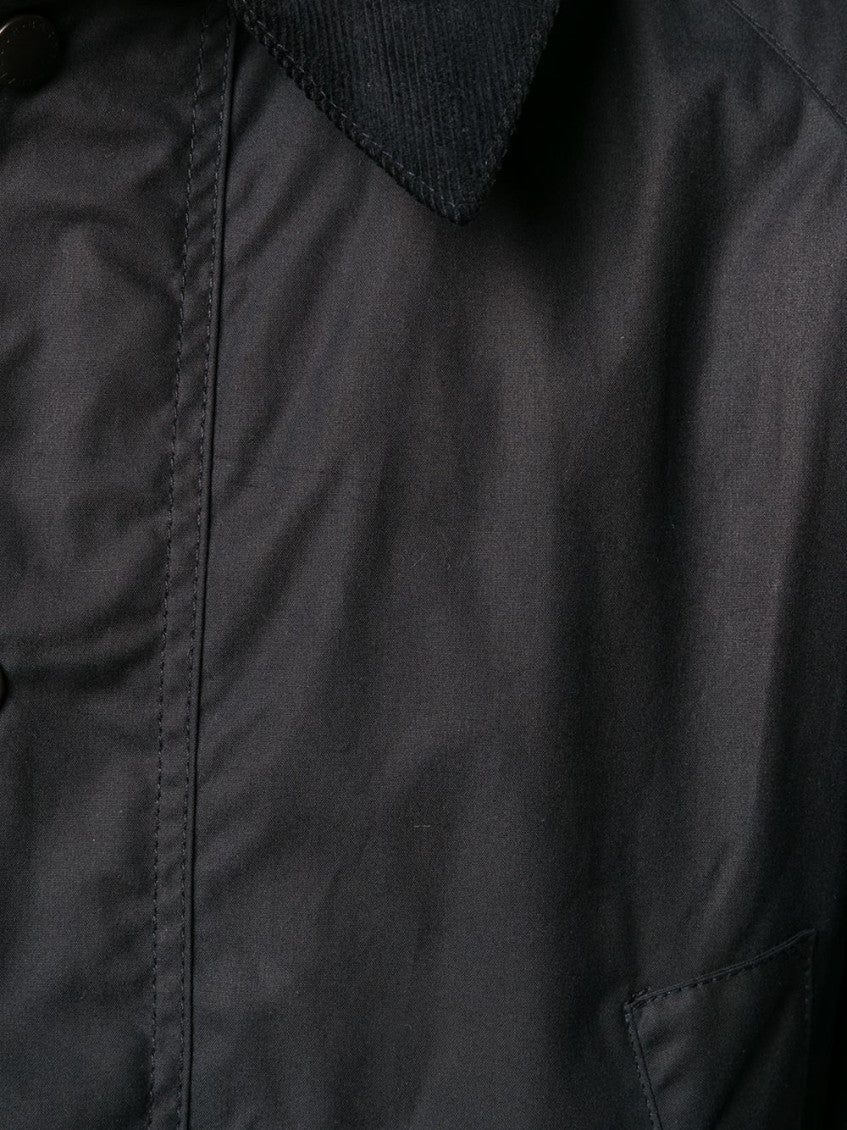 Navy Blue Ashby Waxed Jacket 5