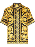 Black Barocco Silk Shirt 1