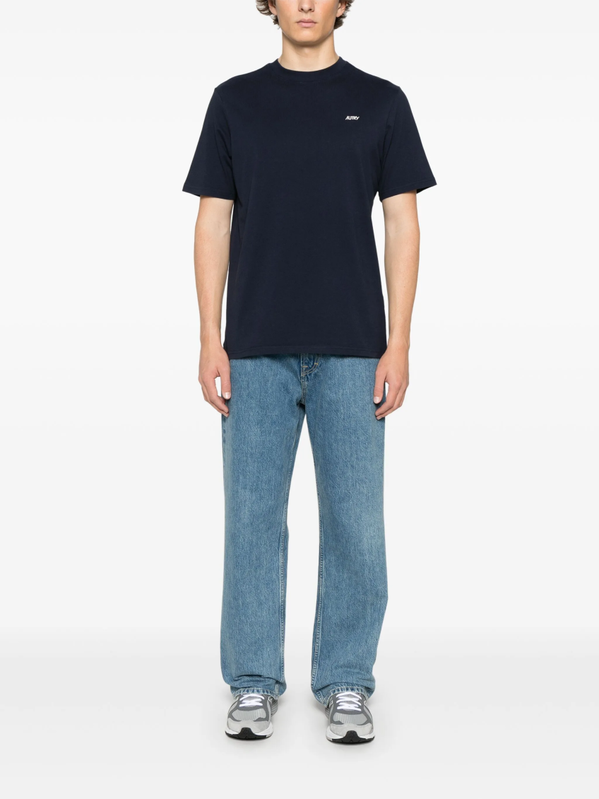 Blue Crewneck T-Shirt 2