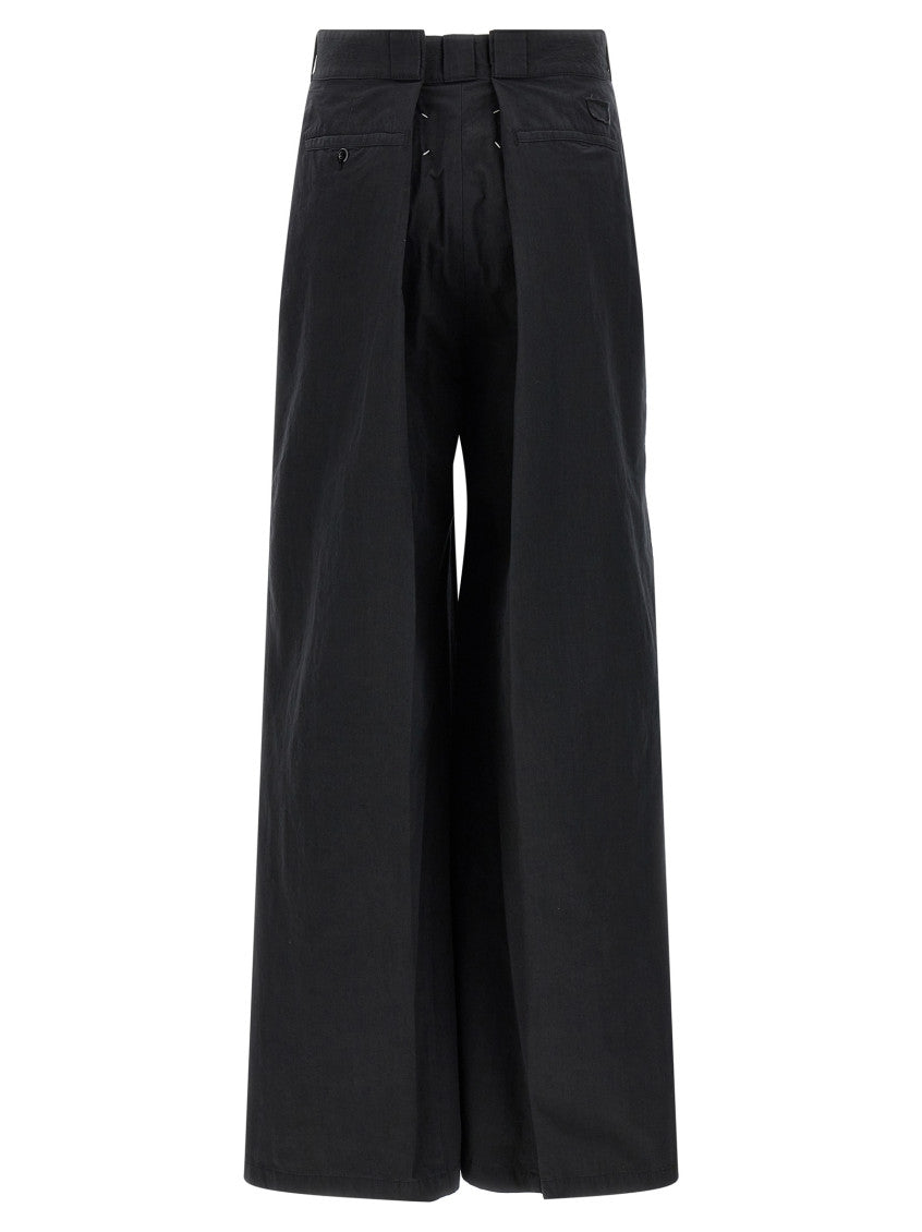 Black Four stitches pants 2