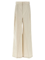 Beige Wide range of trousers 1