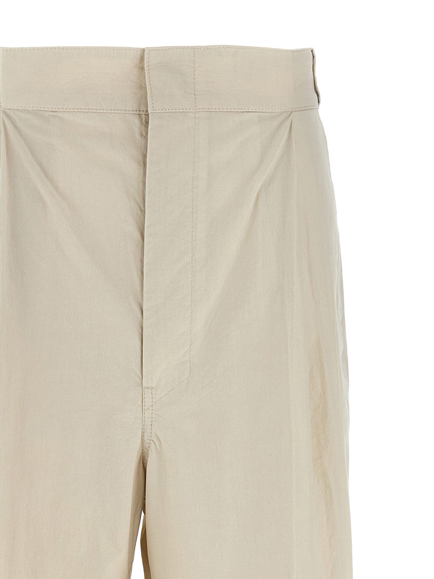 Beige Wide range of trousers 3