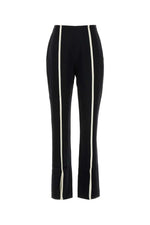 Black satin pant 1