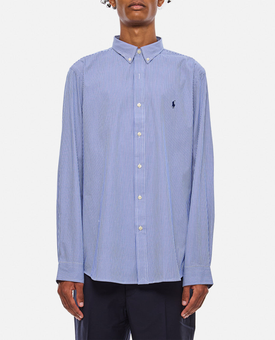 Blue White Striped Shirt 1