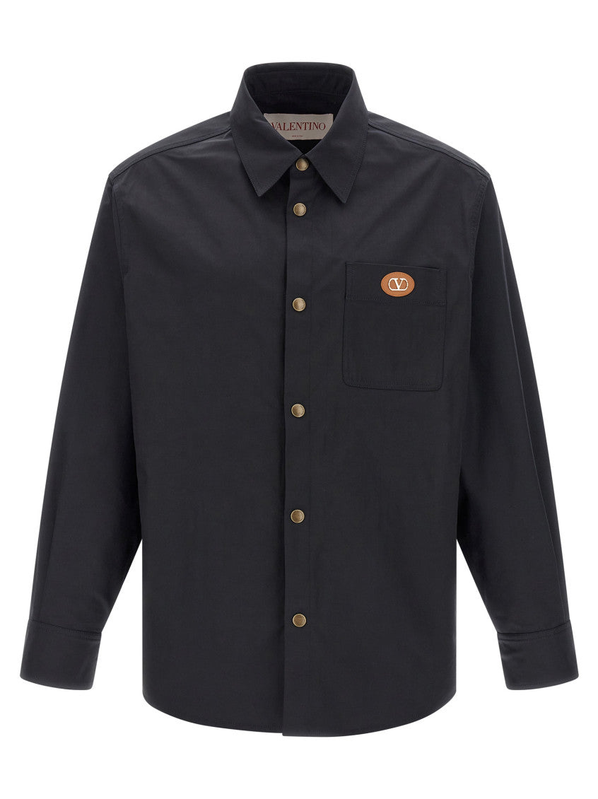Navy Blue 'V Detail' Jacket 1