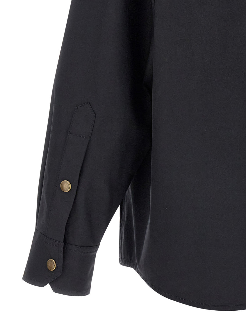 Navy Blue 'V Detail' Jacket 4