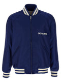 Blue 'Chez Valentino' Bomber Jacket 1