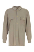 Khaki Polyester Vendemmia Shirt 1