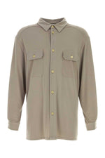 Khaki Polyester Vendemmia Shirt 1