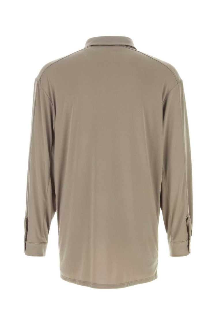 Khaki Polyester Vendemmia Shirt 2