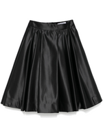 Black Ruota Midi Skirt 1