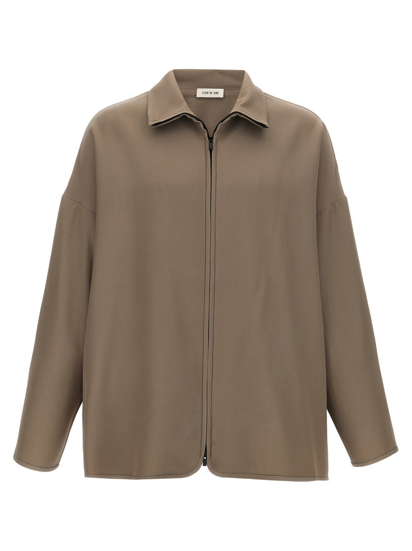 Beige Wool jacket 1