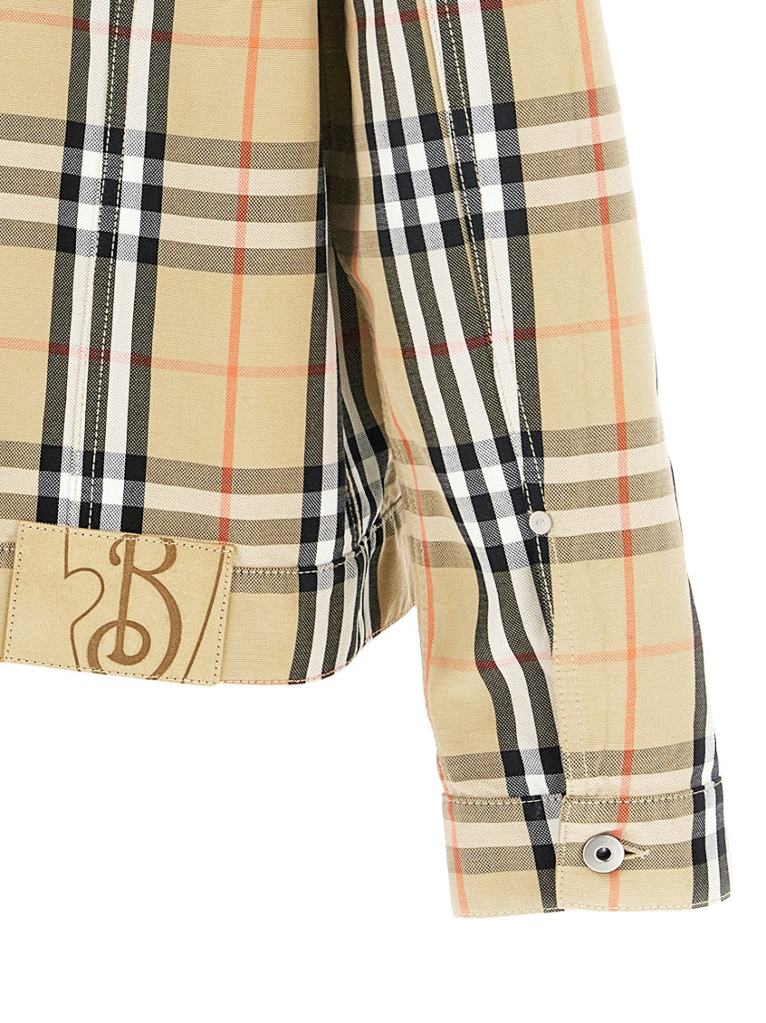 Beige Check jacket 4