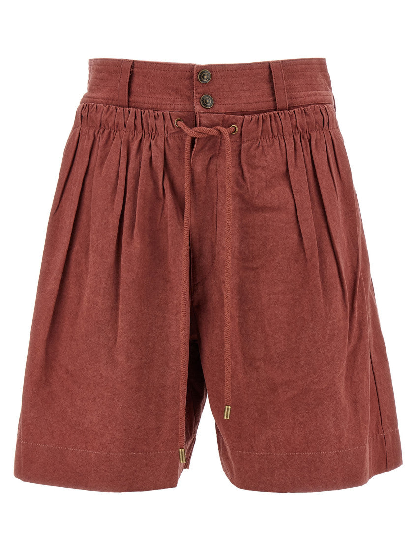 Brown 'Ingrid' bermuda shorts 1