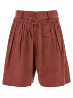 Brown 'Ingrid' bermuda shorts 1