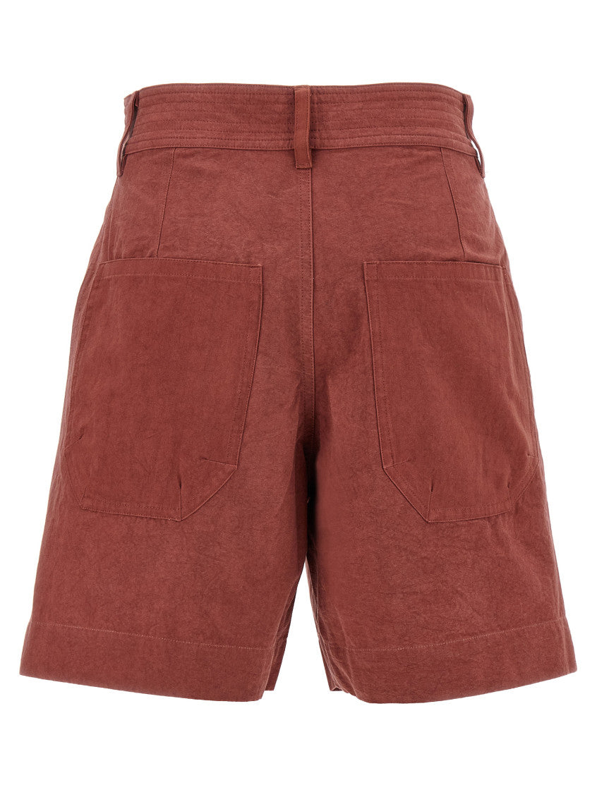 Brown 'Ingrid' bermuda shorts 2