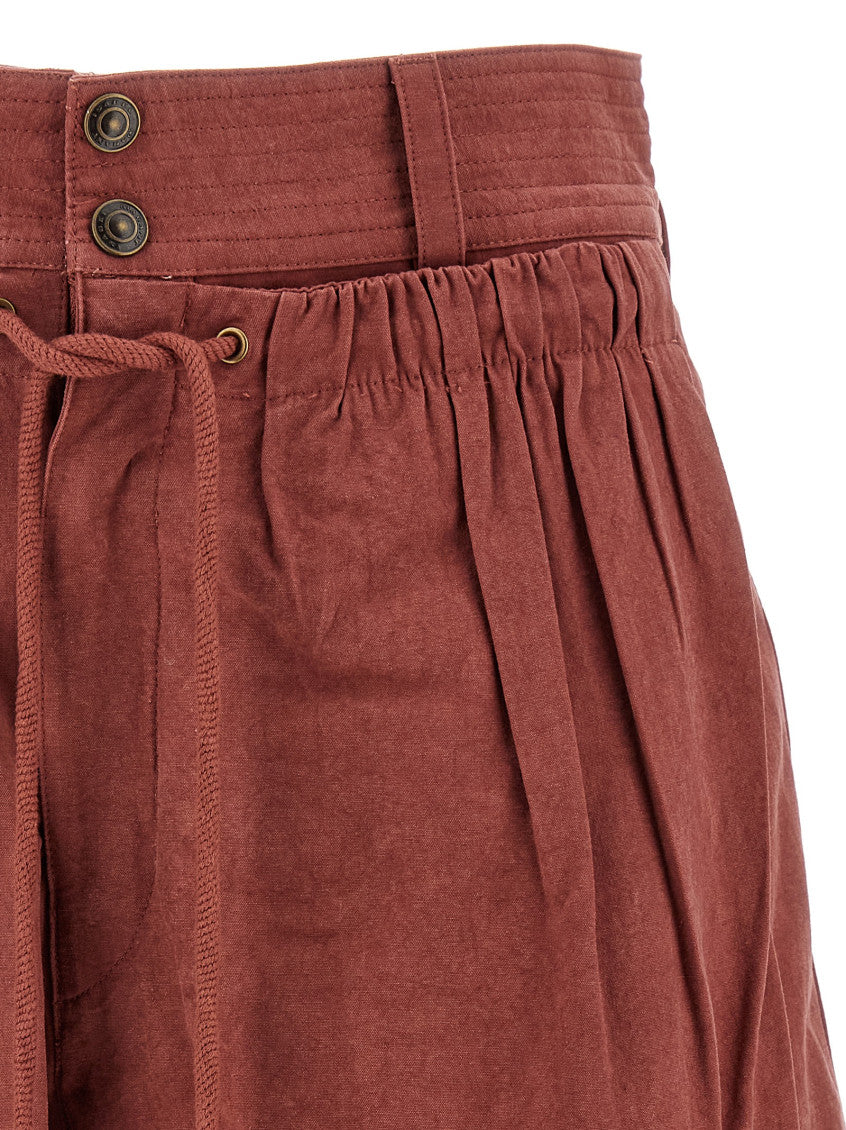 Brown 'Ingrid' bermuda shorts 3