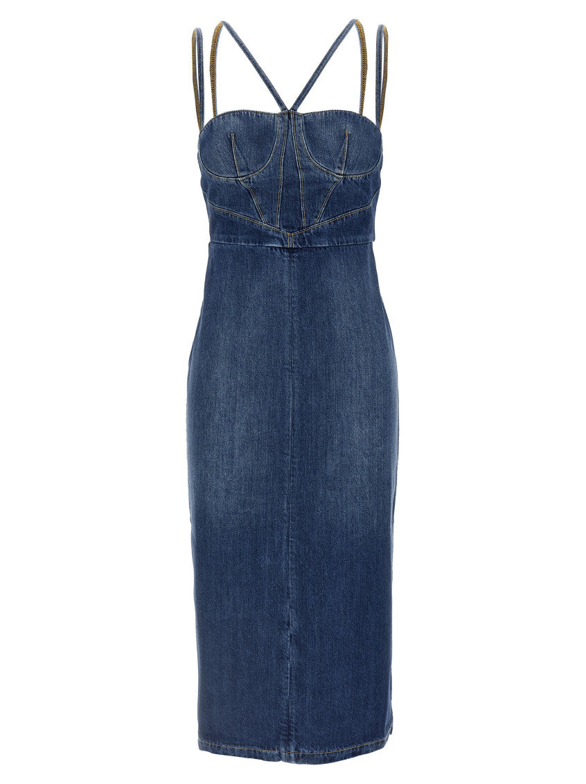 Blue Denim dress 1