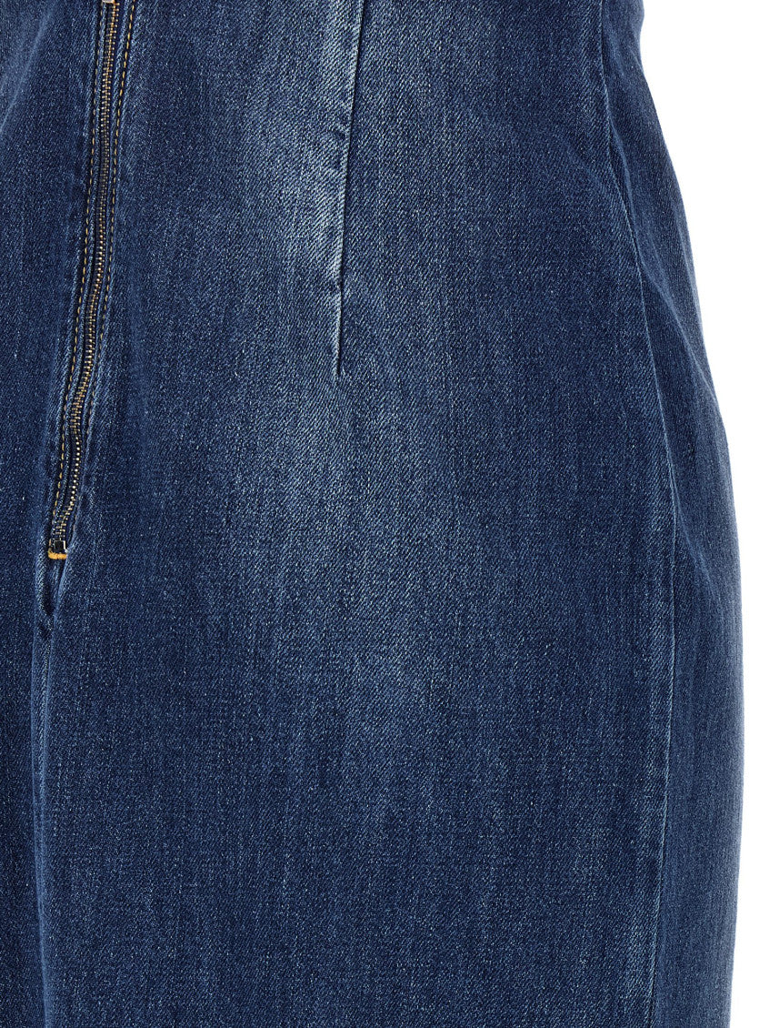 Blue Denim dress 4