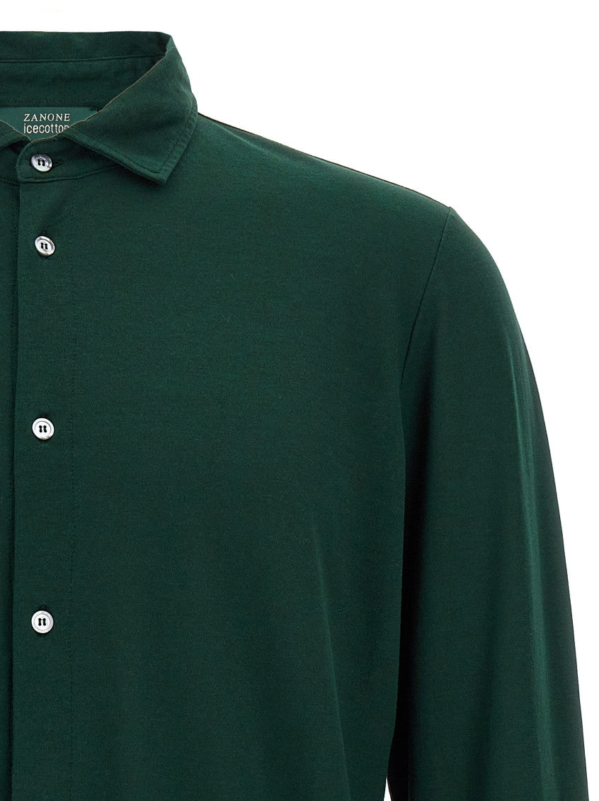Green Ice Cotton Shirt 3