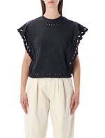 Black Crew Neck Top 1