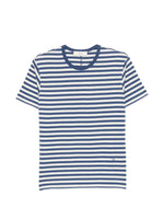 Blue Striped cotton t-shirt 1